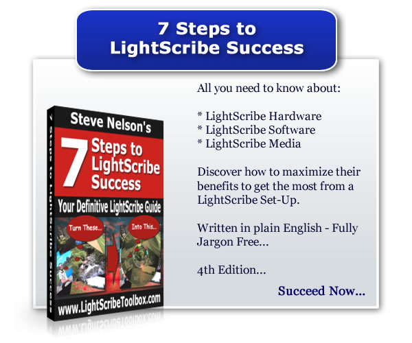 LightScribe Success in Just 7 Steps