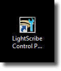 LightScribe Control Panel